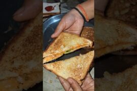 Healthy and tasty veg Sandwich sirf 5 mjn main | #viral #sandwich #breakfast #vegsandwich #trending