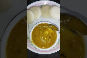 sambar recipe #sambar #idli #food #breakast #lunch #dinner #viral #healthy #trending #explore #trend
