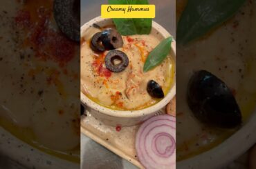 Easy Homemade Hummus #ytshorts  #food  #recipe  #cooking  #shorts #shortsfeed #short