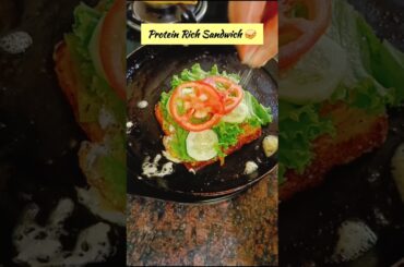 Healthy Breakfast Recipe | Half Fry Egg Sandwich | #shorts #ytshorts #sandwich #easyrecipe #cooking