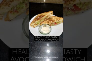 Avocado Sandwich Healthy And Tasty Quick & Easy Recipe#yt #Sandwich #ytshorts #viral #food #trending