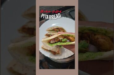 69/365 Days | Chicken stuffed pita bread | #shorts #protein #healthy #breakfast #food