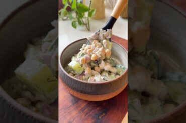 Summer salad | 27g protein #healthyrecipes #weightlossrecipes
