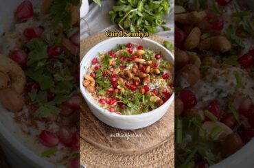 Curd Semiya | Healthy Breakfast recipes | Lunch ideas | low calorie high protein meal
