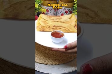 healthy breakfast recipe.moong dal dosa recipe.