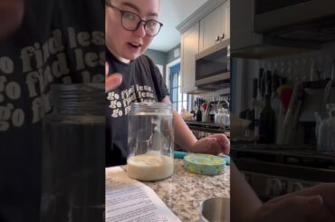 Starting a 200+ year old Sourdough Starter #shorts