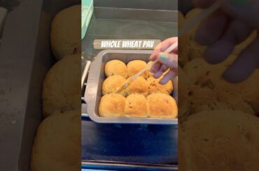 Easy Whole Wheat Pav at Home | No Maida Healthy Pav Recipe | Soft & Fluffy Buns #healthyrecipes