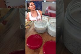Overnight Chia Pudding for Weight Loss | Healthy Breakfast in 5 Minutes #healthyhacks #healthbe