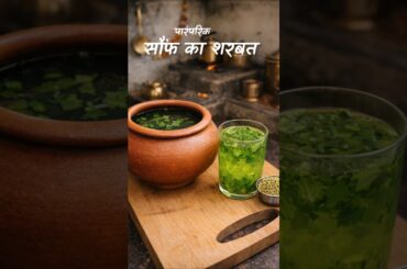 Saunf ka Sharbat | Saunf Sharbat Premix  | fennel sharbat |  refreshing drink #shorts