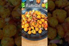 Healthy Makhana Bhel easy recipe #shorts  #easyrecipe  #recipe
