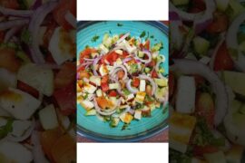 Healthy challenge you need to try #healthysalad #7days7saladrecipes #shorts #viral