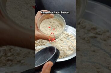 Making Yeast Powder for Healthy Bread Baking #shortsfeed