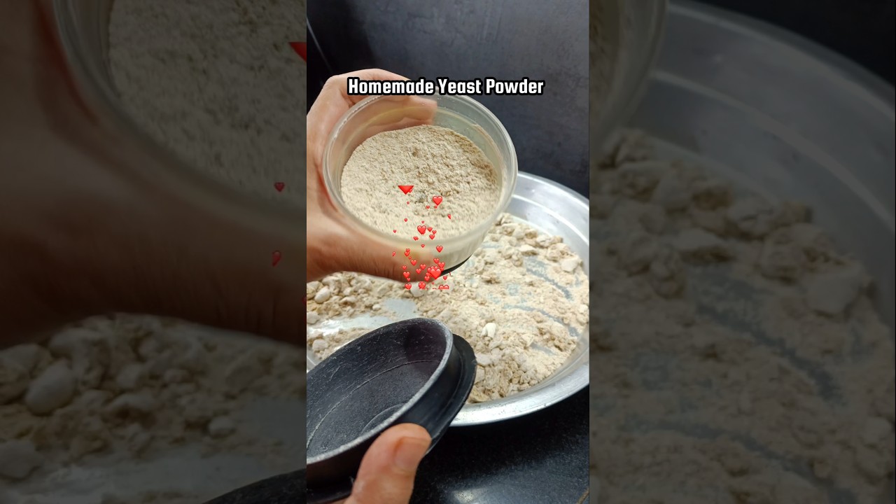 Making Yeast Powder for Healthy Bread Baking #shortsfeed Making Yeast Powder for Healthy Bread Baking #shortsfeed
