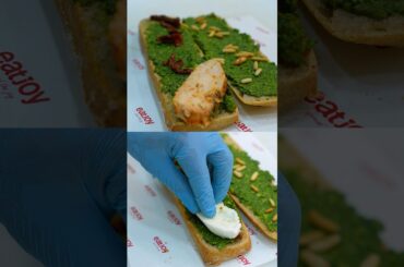 Chicken Pesto & Mozzarella Pesto Sandwich | Sourdough Sandwiches in Amman #eatjoy #healthy #Pesto