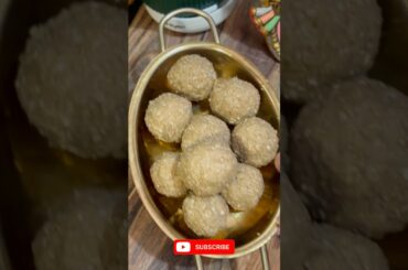 Healthy Nuvvula Laddu Recipe | Sesame Laddu | Natural Energy Sweet | Dr Khadar Vali Tips ! #shorts