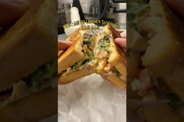 High Protein Chicken Sandwich Recipe #chickensandwich #sandwichrecipe #subway #sandwichathome #yt
