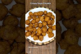 Crispy Soya Chunks Recipe #shorts #recipe #soyachunks #snacks #trending #viral #shortsfeed #cooking