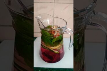 healthy recipe || rafresh rebalance detox water#shorts #detoxification#alkalinebster #lateshkirasoi
