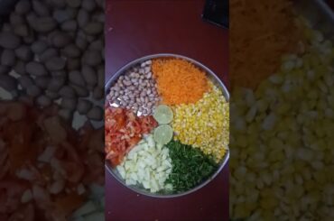 Peanuts,sweet corn & vegetables salad