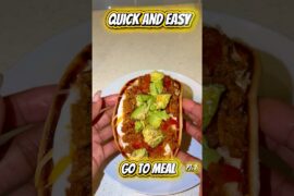 High Protein chalupa #recipe #food #shorts