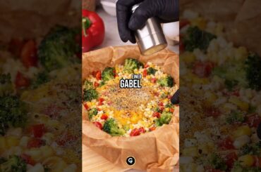 Brokkoli Mais Auflauf #gesunderezepte #einfacherezepte