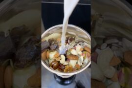 Morning Routine Dry Fruits Milkshake Suraj PaHaDi Cooking #healthy #dryfruits #recipe #viral