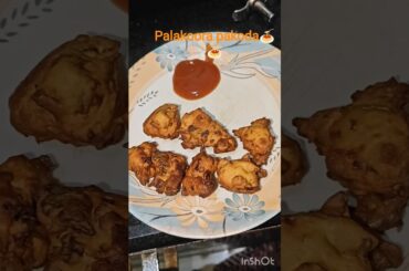 simple and easy paalakoora pakoda@vengavyshnavivlogs912 #palak #pakora #pakoda #snacks #evening