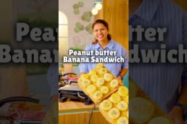 Peanut butter banana sandwich | Healthy Sandwich Recipe | #shorts | kabitataskitchen