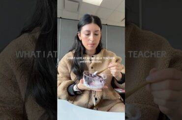 What I ate at work as a teacher #antiinflammatorydiet #healthyrecipes