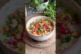 Cucumber Raita | Recipes for Summer | Healthy recipes for summer | Raita recipe