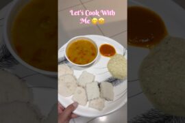 Idali Sambhar | Dinner Ideas #food #dinner #foodie #shorts #trending #viral #south #healthy #reels