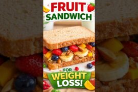 Fruit sandwich recipe | weight loss recipe | Healthy sandwich for weight loss | SANDWICH SERIES