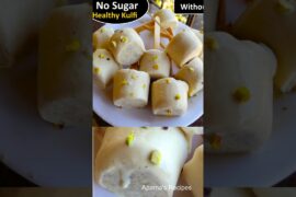 No Sugar No corn flour No mold healthy Kulfi recipe #kulfirecipe #dryfruitskulfi