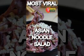 Most Viral Healthy Asian Noodle Salad #video #trending #viral #salad #healthysalad #cucumbersalad