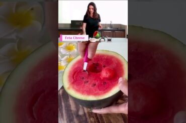 Watermelon Salad!! #watermelonsalad #healthyandeasy #fresh #healthysalad #summerspecial