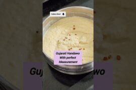 Treditional gujarati Handawo #trending #viral #recipe #foodie #shorts #gujarati