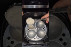 Healthy Moong Dal Idli in Airfryer #shortsvideo #shorts #reels #recipe #idli #cooking