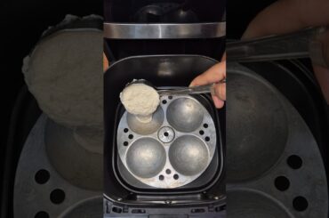 Healthy Moong Dal Idli in Airfryer #shortsvideo #shorts #reels #recipe #idli #cooking