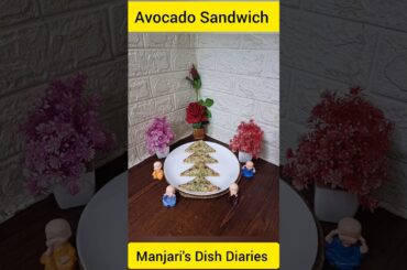 Avocado Sandwich | Healthy Breakfast ka Perfect Option Avocado Sandwich #trending #shortvideo
