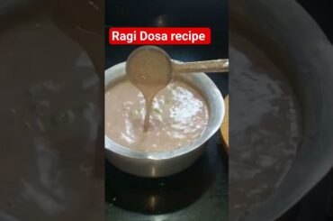 ragi Dosa recipe #shortsviral #healthy breakfast recipes # viral recipe