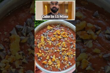 Healthy Chocolate Cake Recipe In 15 Minutes #shorts #cake #cakerecipe