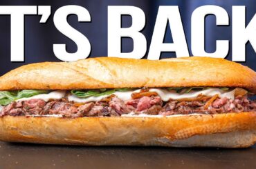 THE BEST STEAK SANDWICH IN THE HISTORY OF STEAK SANDWICHES