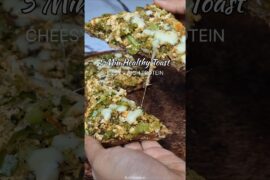 5 Min High Protein Breakfast | Quick Wt Loss Breakfast | Easy Broccoli Toast #recipe #shorts #diet
