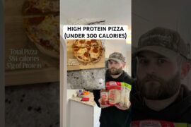 Trying a high protein pizza! (UNDER 300 CALORIES)