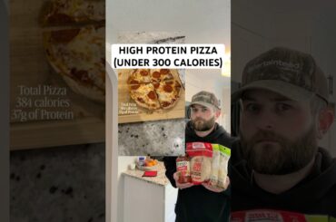 Trying a high protein pizza! (UNDER 300 CALORIES)