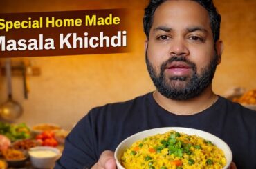 Desi Style Masala Khichdi Recipe | Quick & Healthy Lunch Idea #viral #odiafood