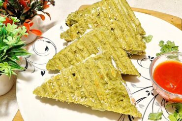 No Bread High Protein Sandwich | Healthy Breakfast Ideas | Tiffin Recipes | lunch box | Sandwich