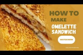 Low Calorie Egg Sandwich | Healthy Omelette Sandwich for Weight Loss | Aone Kitchen