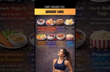 Best Snacks for Weight Loss | Healthy Low Calorie Snack Ideas