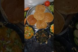 Aaloo Puri recipe Episode 6/7days Healthy Lunch ideas #youtubeshorts #recipe #shorts #cooking #food